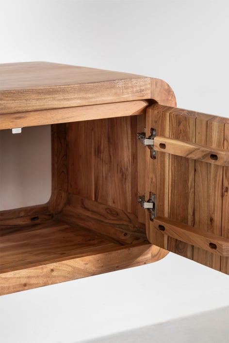 Mueble De Ba O En Madera De Acacia Vacry Sklum