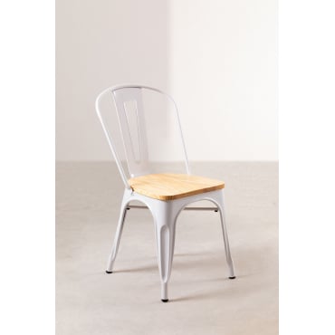 Pack De Chaises De Salle Manger Empilables Lix Madera Sklum