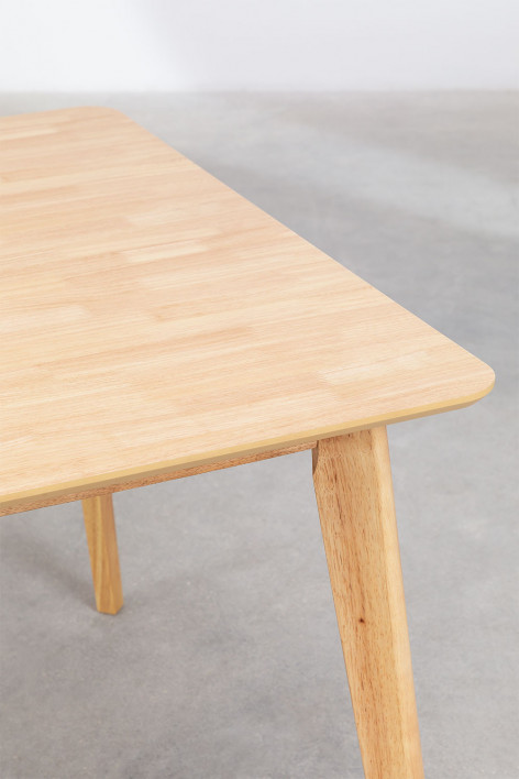 MDF Rectangular Dining Table 180 X 90 Cm Kerhen SKLUM