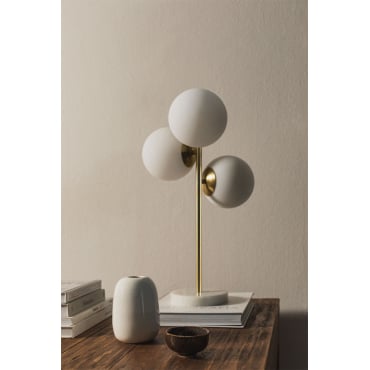 Uvol 3 Glass Balls Table Lamp SKLUM