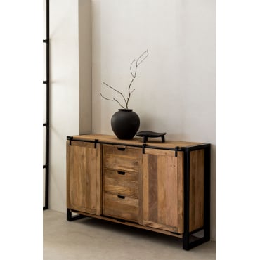 Kiefer Mango Wood Chest Of Drawers Sklum