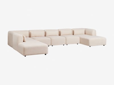 Canapé méridienne Fogler, Sklum