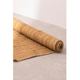 Geflochtener Teppich aus natürlicher Jute (233x167 cm) Elaine, Miniaturansicht 3