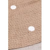 Runder Teppich aus natürlicher Jute (Ø150 cm) Naroh, Miniaturansicht 3