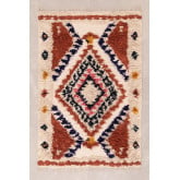 Teppich aus Baumwolle und Wolle (185x120 cm) Manit, Miniaturansicht 1