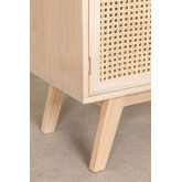 Schrank aus Holz mit 2 Regalböden Ralik Style, Miniaturansicht 6