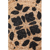 Runder Teppich aus Naturjute (Ø100 cm) Tricia, Miniaturansicht 3