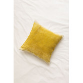 Quadratischer Kissenbezug aus Baumwolle (50x50 cm) Lessy, Miniaturansicht 1