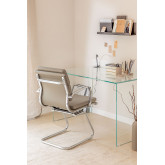 Bürostuhl aus Metall mit Armlehnen Mina, Miniaturansicht 2