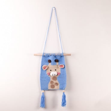 Zambia Kids Wandteppich Giraffe - Sklum