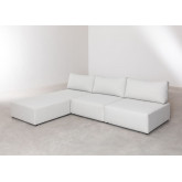 Modulares 3-teiliges Sofa mit Fußstütze Kata, Miniaturansicht 2