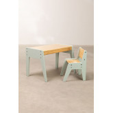 Holztisch- und Stuhlset Blaby Kids , Miniaturansicht 2