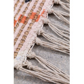 Teppich aus Jute und Stoff (274x172 cm) Nuada, Miniaturansicht 4