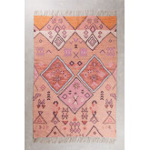 Teppich aus Jute und Stoff (274x172 cm) Nuada, Miniaturansicht 1