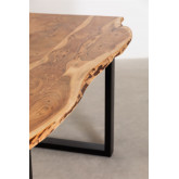 Rechteckiger Esstisch aus recyceltem Holz 160 cm Sami, Miniaturansicht 6