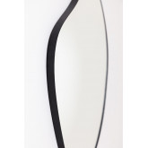 Spiegel aus Metall (67x60 cm) Astrid, Miniaturansicht 4