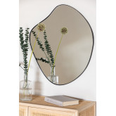Spiegel aus Metall (67x60 cm) Astrid, Miniaturansicht 1
