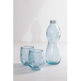Set Trinkgläser und Flasche aus Altglas Kasster , Miniaturansicht 2