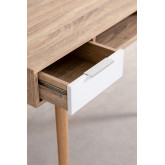 Schreibtisch aus Kiefern- und Fichtenholz Baldri, Miniaturansicht 4