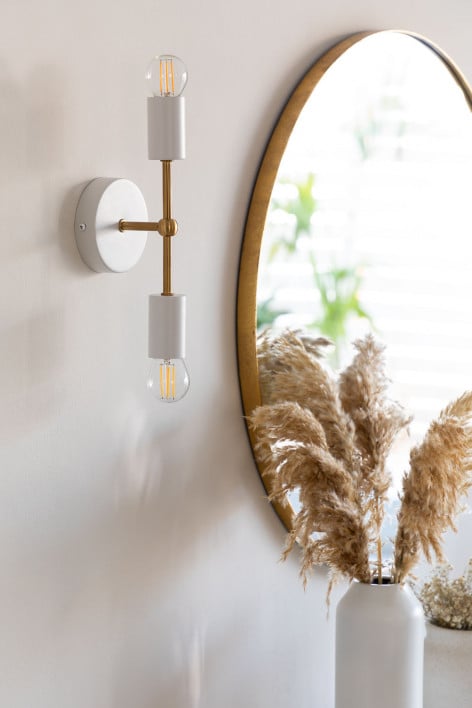 Olyar-Wandlampe aus Eisen