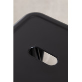 Hocker aus Stahl LIX matt schwarz, Miniaturansicht 5
