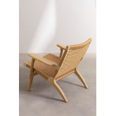 Sessel mit Armlehnen aus Ulmenholz Kess, Miniaturansicht 4