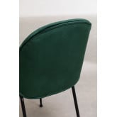 Stuhl aus Samt Pary , Miniaturansicht 6