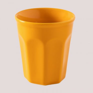 4er Set Porzellanbecher 30 Cl Giulin Orange Aprikose - Sklum