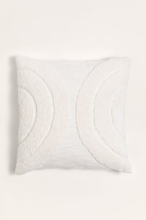 Quadratisches Kissen 45x45 cm aus Zaylee-Baumwolle