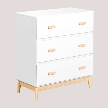 Kommode Aus Mdf Und Kiefernholz Tom Kids Weiss - Sklum