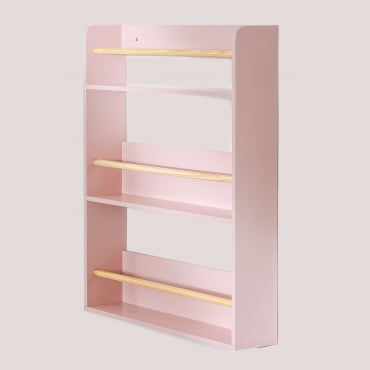 Wandregal Aus Mdf Und Kiefernholz Tom Kids Braun Haselnuss - Sklum