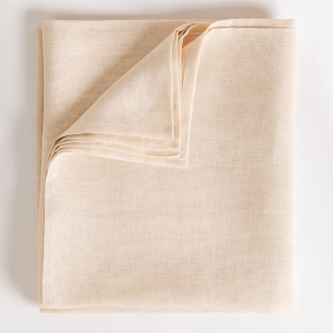 Zendan Tischtuch Aus Leinen Braun Tapioca & 145 X 240 Cm - Sklum