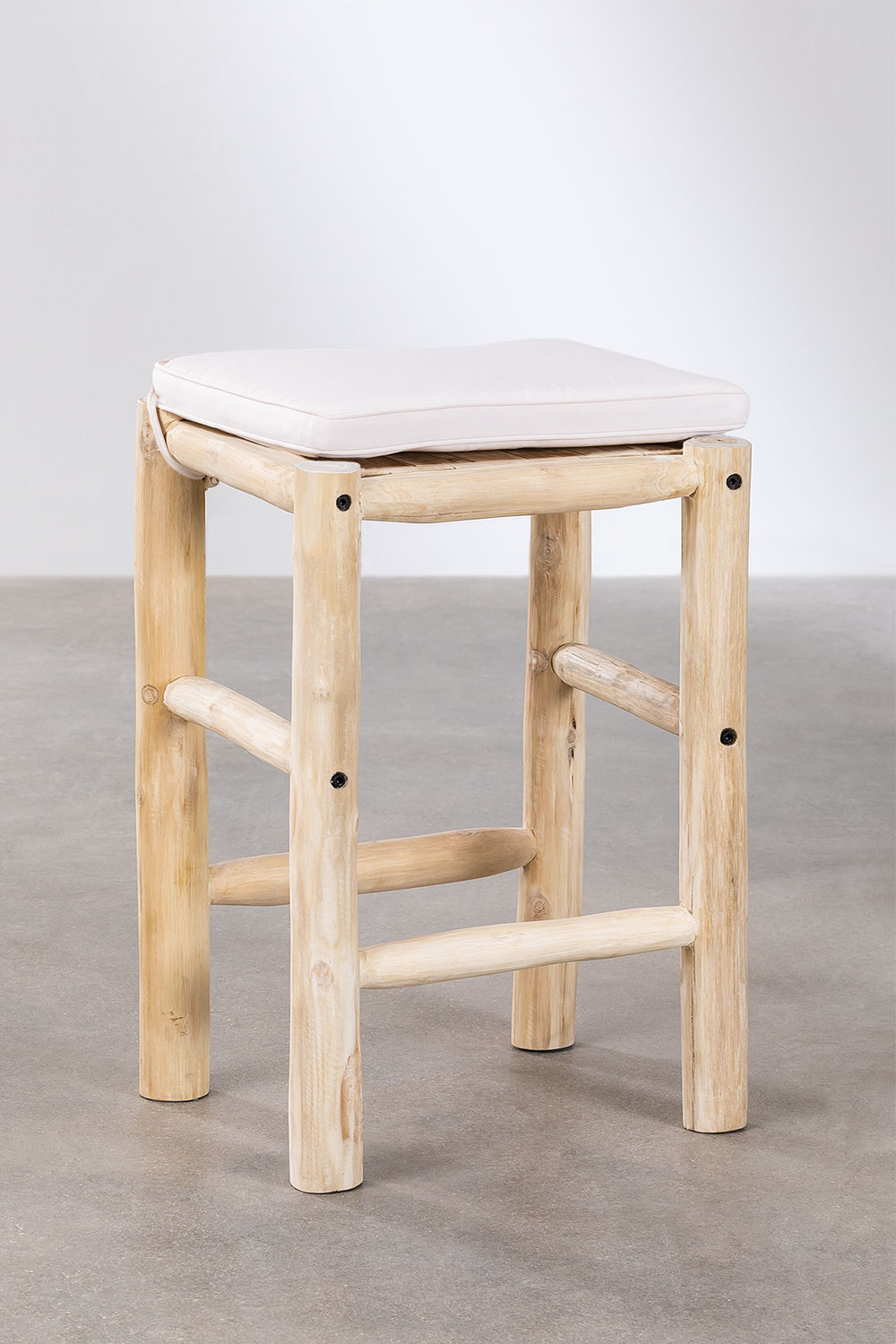 Tidyard Hocker Mit Kissen Fußhocker Sitzhocker Fußbank Schemel