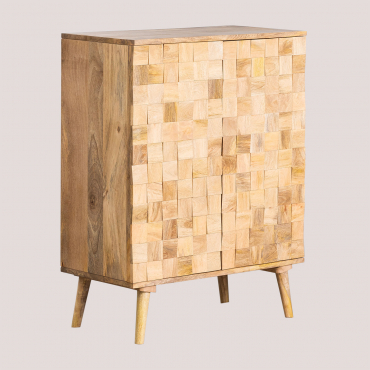 Jaralson Sideboard Aus Mangoholz Mango-holz - Sklum