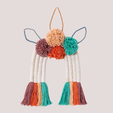 Dekorativer Wandteppich 40x60 Cm Edalyn Kids Multicolor Soft - Sklum