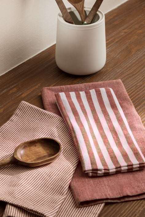 Set aus 3 Geschirrtüchern aus Baumwolle Anellia