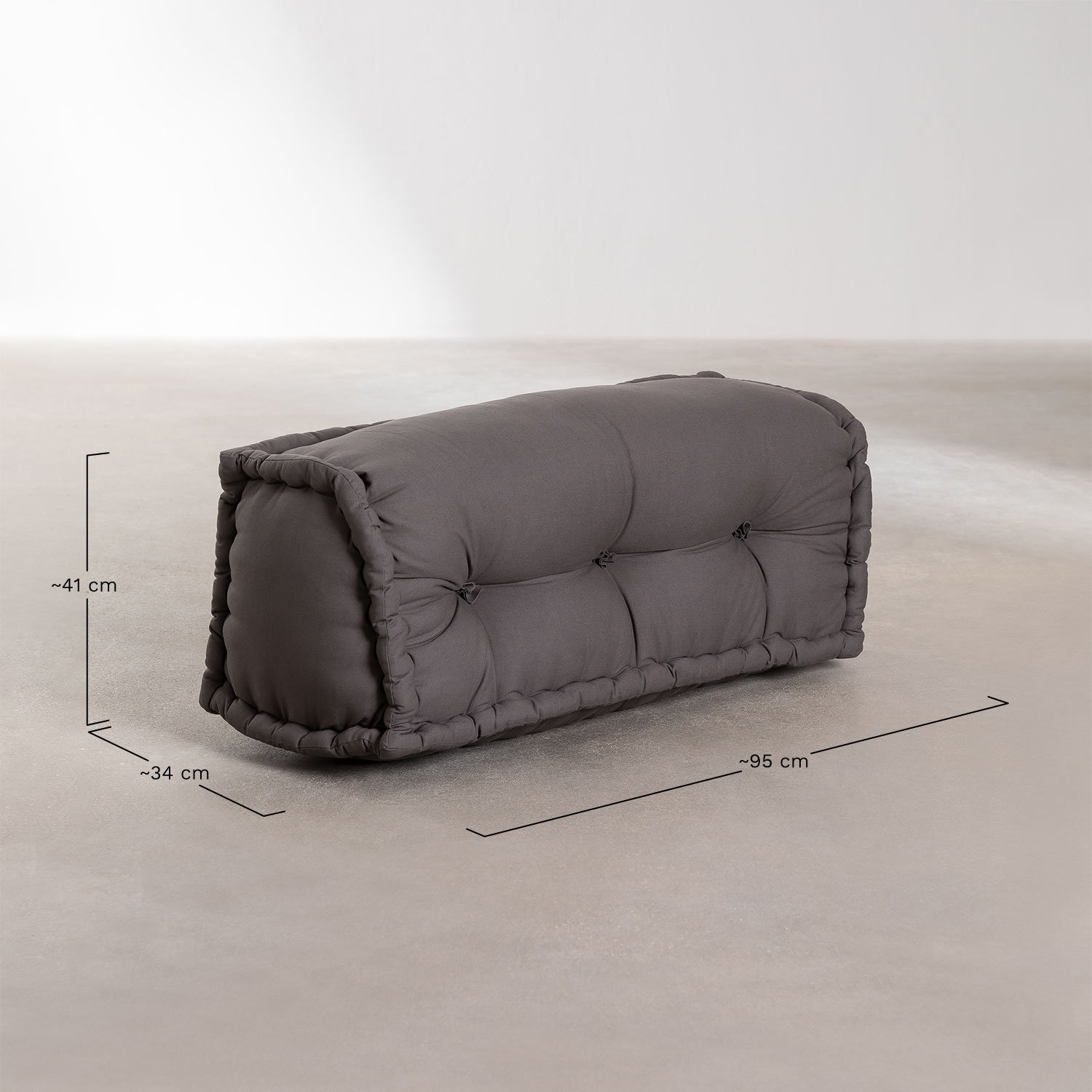 Rückenlehne für modulare Sofas aus Baumwolle Yebel, MAßE