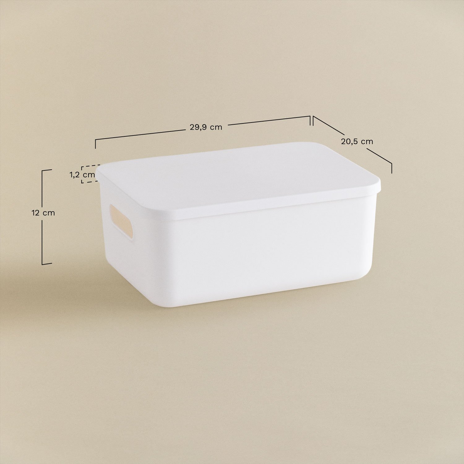 Yure Organizerbox aus Polypropylen, MAßE