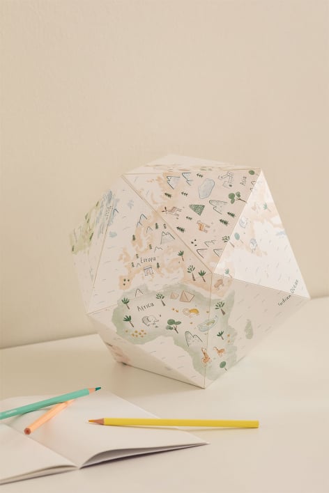 3D Weltkarte Dorian Kids