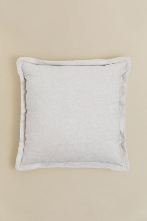 Quadratisches Kissen 50x50 cm aus Kata-Stoff