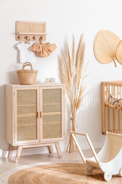 Aparador aus Holz mit 2 Türen aus Holz Ralik Design