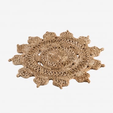 Tischset Aus Jute Reidar Jute - Sklum