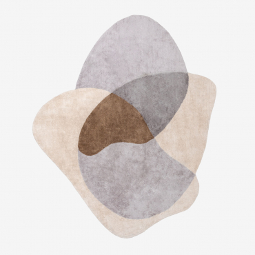 Baumwollteppich 300x255 Cm Istred Natürliche Farben - Sklum