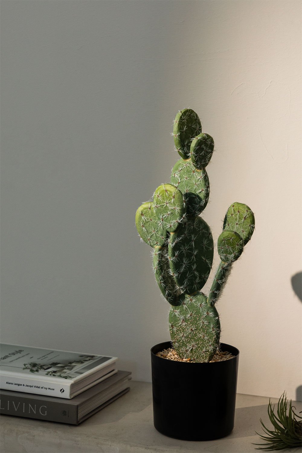 Künstlicher Kaktus Opuntia 60 cm - SKLUM