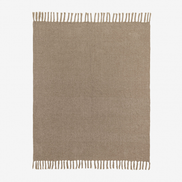 Manta-plaid Und Chenilla Maidina Braun Weizen - Sklum