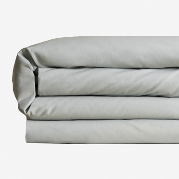 Bettbezug Aus Perkal-baumwolle Mit Einer Fadenzahl Von 180 Für Das Bett Agassi Mit Einer Breite Von 90 Cm Blauer Nebel & Bett 90cm (150 X 220 Cm) -