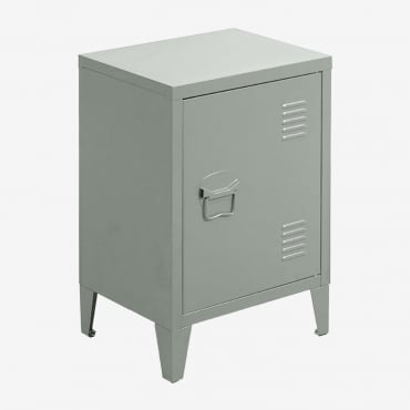 Pohpli Steel Locker Beistelltisch Grün Caqui - Sklum