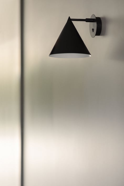 Wandleuchte aus Eisen Arilda - Schwarz