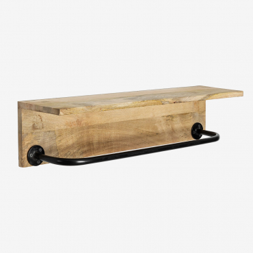 Orman Utensilien-organizer-regal Aus Mangoholz Mango-holz - Sklum