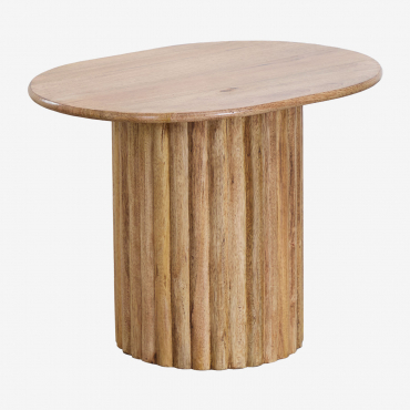 Barnet Beistelltisch Aus Mangoholz A - Sklum